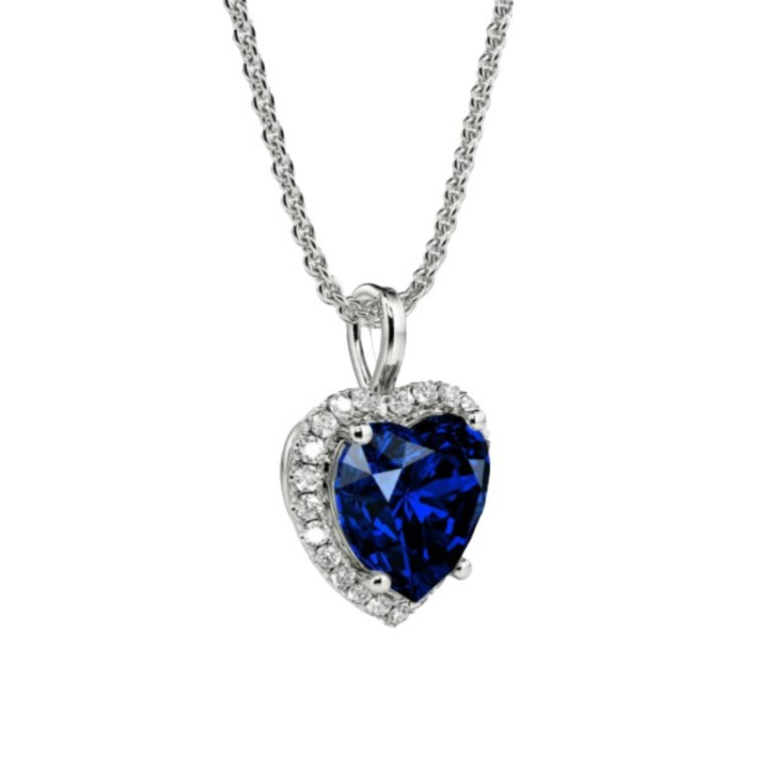 Enchanted Love Sapphire Necklace