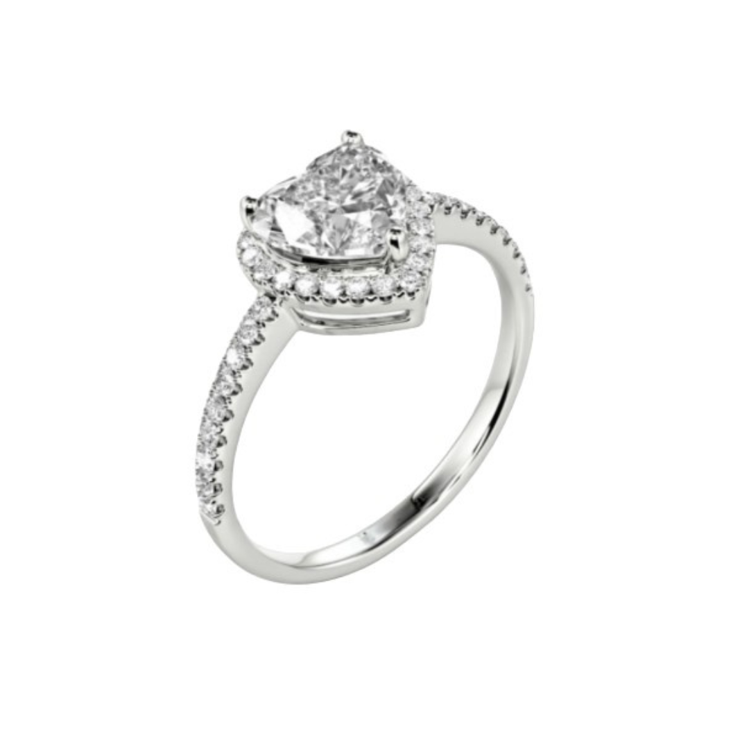 Lovers Loop Diamond Ring